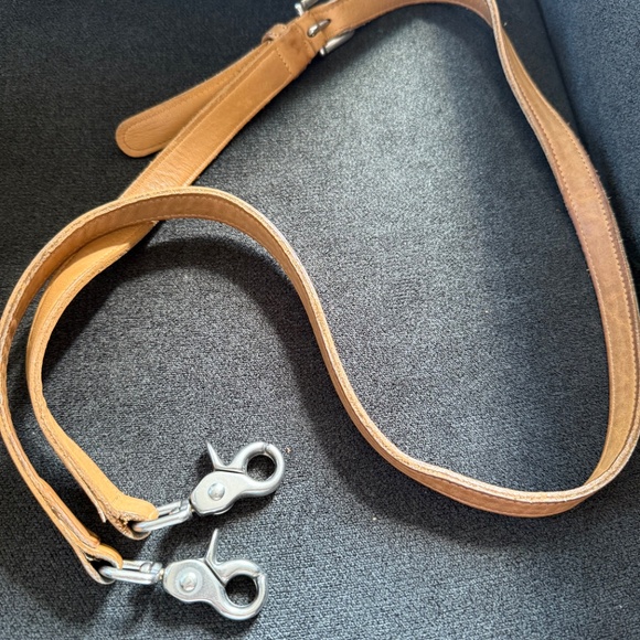 PROJECT Coach Willis 9927 Camel with nickel hardware VINTAGE - Picture 6 of 14